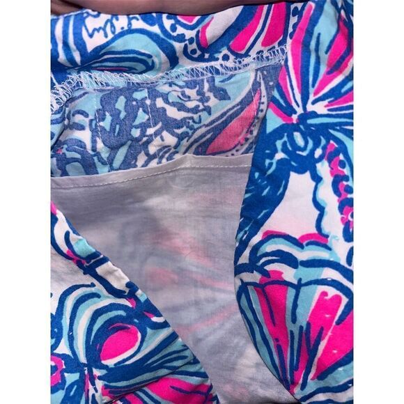 Lilly Pulitzer for Target Women's Shift Dress Size 10 Fan Print Sleevele… - Picture 6 of 10